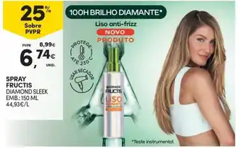 Spray fructis diamond sleek
