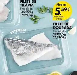 Pingo Doce Filete de dourada promoção
