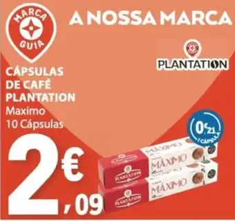 E.Leclerc cápsulas de café plantation maximo promoção