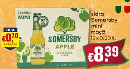 Bolama sidra somersby mini maçã promoção