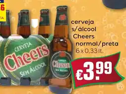 Bolama Cerveja Cheers sem álcool promoção