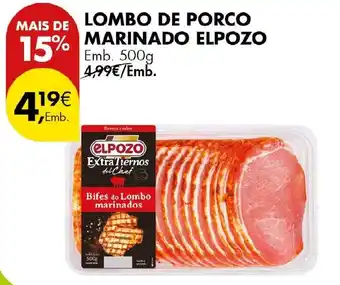 Pingo Doce Lombo de porco marinado elpozo promoção