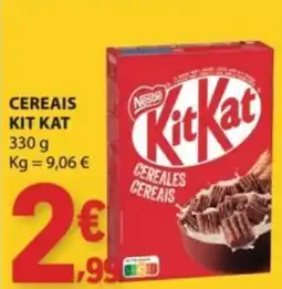 E.Leclerc Cereais kit kat promoção
