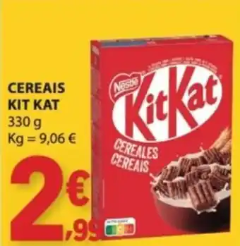 E.Leclerc Cereais kit kat promoção
