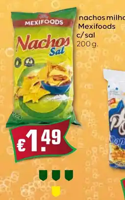 Bolama Nachos sal mexifoods promoção