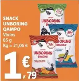 E.Leclerc Campo Unboring Snacks promoção