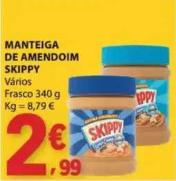 E.Leclerc Manteiga de amendoim skippy promoção