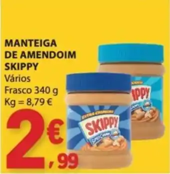 E.Leclerc Manteiga de amendoim skippy promoção