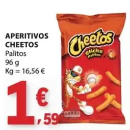 E.Leclerc Aperitivos cheetos palitos promoção