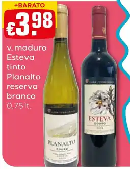 Bolama v. maduro esteva tinto planalto reserva branco promoção