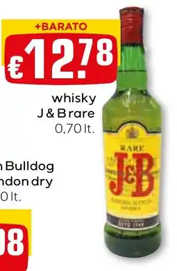 Bolama whisky j & brare promoção