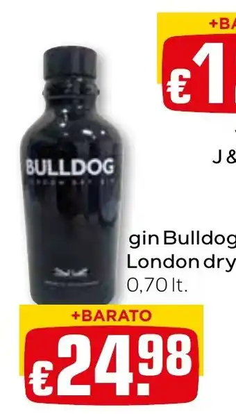 Bolama gin bulldog london dry promoção