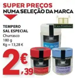 E.Leclerc Tempero sal especial churrasco casa pontinha promoção