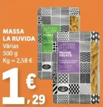 E.Leclerc Massa la ruvida promoção