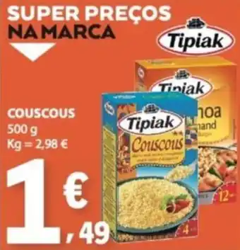 E.Leclerc Couscous tipiak promoção