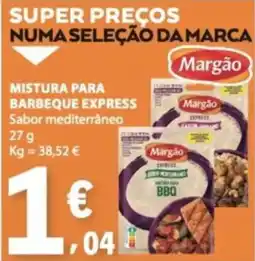 E.Leclerc Mistura para barbeque express margão sabor mediterrâneo promoção
