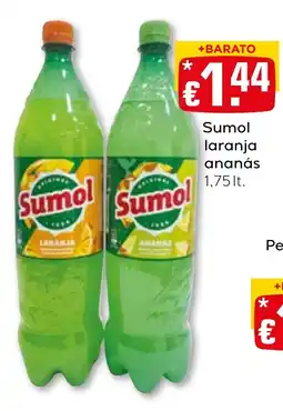 Bolama Sumol laranja ananás promoção
