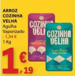 E.Leclerc Arroz cozinha velha agulha vaporizado promoção