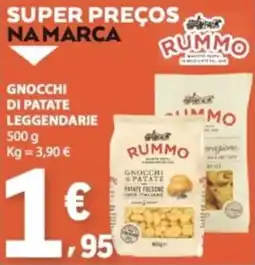 E.Leclerc Gnocchi de patate rummo promoção