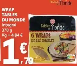 E.Leclerc wrap tables du monde integral promoção