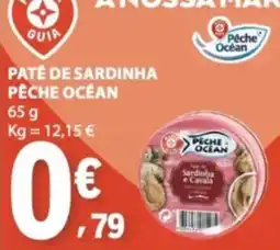 E.Leclerc Patê de sardinha pêche océan promoção