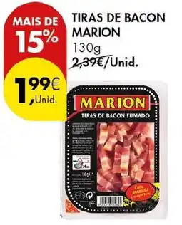 Pingo Doce tiras de bacon marion promoção