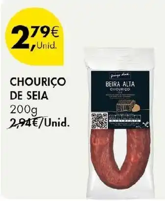 Pingo Doce Chouriço de seia promoção