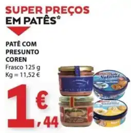 E.Leclerc Patê com presunto coren promoção