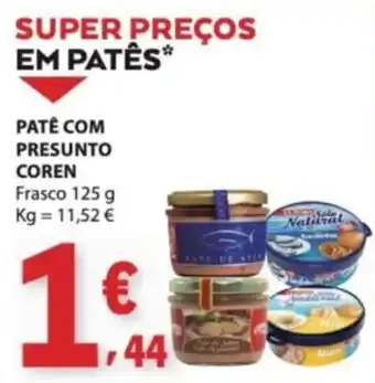 E.Leclerc Patê com presunto coren promoção