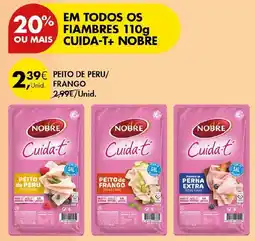 Pingo Doce Fiambres cuida-t+ nobre promoção