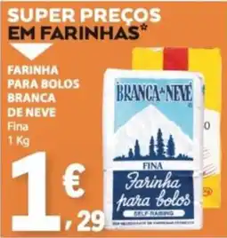 E.Leclerc Farinha para bolos branca de neve promoção