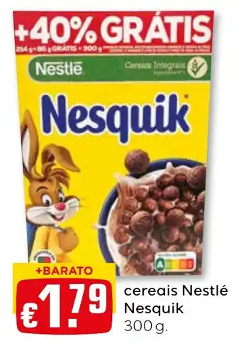Bolama cereais Nestlé Nesquik promoção