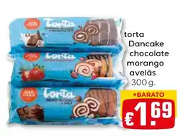 Bolama torta dancake chocolate morango avelãs promoção