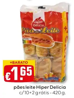 Bolama pães leite hiper delícia promoção