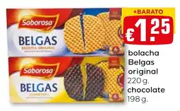 Bolama bolacha belgas original chocolate promoção