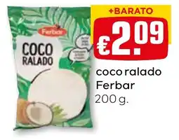 Bolama coco ralado ferbar promoção
