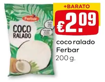 Bolama coco ralado ferbar promoção