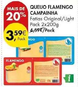 Pingo Doce Queijo flamengo campainha promoção