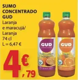E.Leclerc Sumo concentrado gud laranja e maracujá/laranja promoção