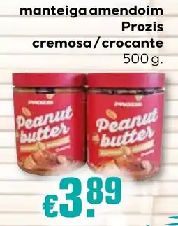 Bolama Manteiga amendoim Prozis promoção