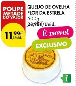 Pingo Doce Queijo de ovelha flor da estrela promoção