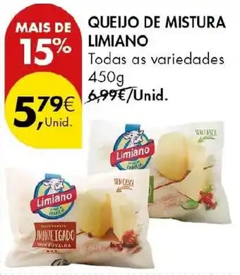 Pingo Doce Queijo de mistura limiano promoção