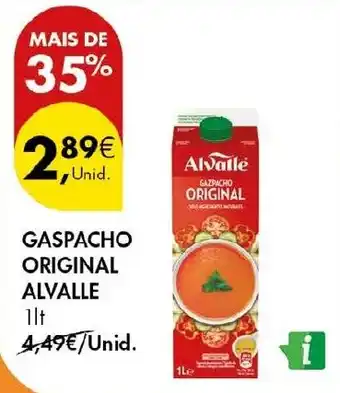 Pingo Doce gaspacho original alvalle promoção