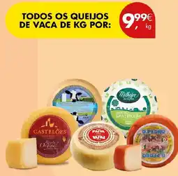 Pingo Doce Todos os queijos de vaca promoção