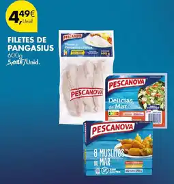 Pingo Doce Filetes de pangasius pescanova promoção