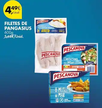 Pingo Doce Filetes de pangasius pescanova promoção