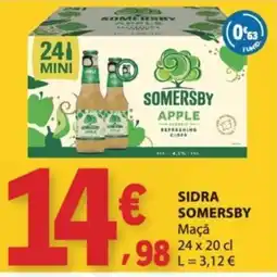 E.Leclerc Sidra somersby maçã promoção