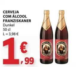 E.Leclerc Cerveja com álcool franziskaner dunkel promoção