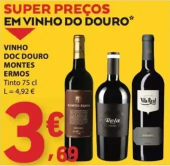E.Leclerc vinho doc douro montes ermos promoção