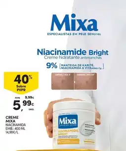 Continente Bom dia Creme mixa niacinamida promoção